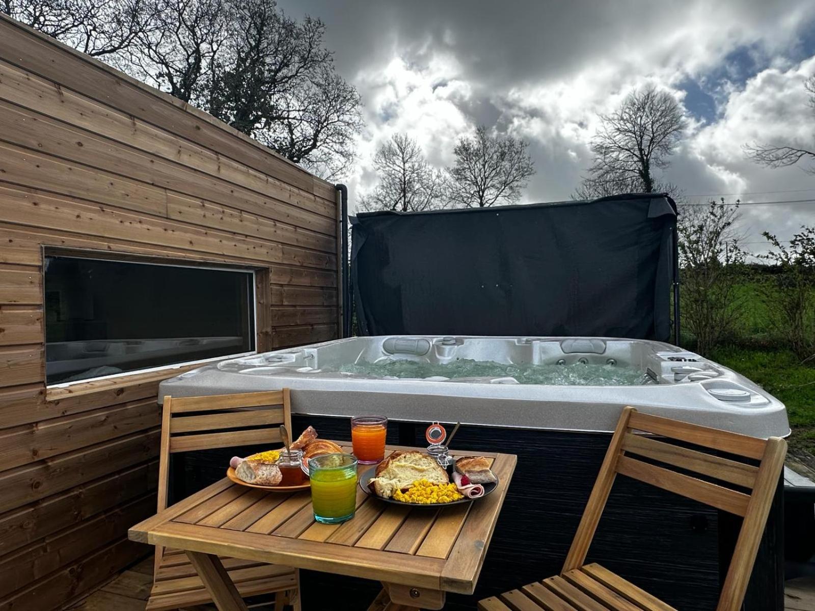 La Cabane D'Emma Spa&Sauna Prive Bannalec Exterior foto